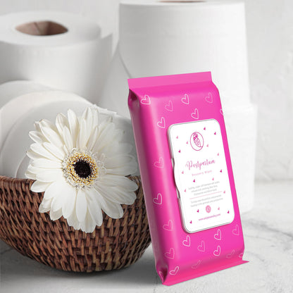 Ninja Mama Postpartum Perineal Care Cooling Pad Liners. Soothing Witch Hazel with Aloe and Chamomile for Post Partum Relief After Birth Tears and Haemorrhoids. Postpartum Essentials Pack of 45