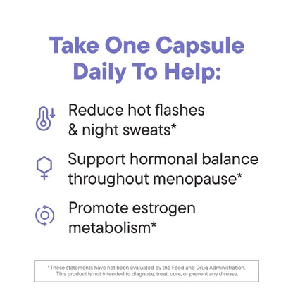 Daily Nouri Menopause Probiotics for Women | Hormonal Balance, Hot Flashes, Night Sweats & Gut Health | 3 Clinically Studied Strains + Resveratrol & Omega | 30-Day Supply