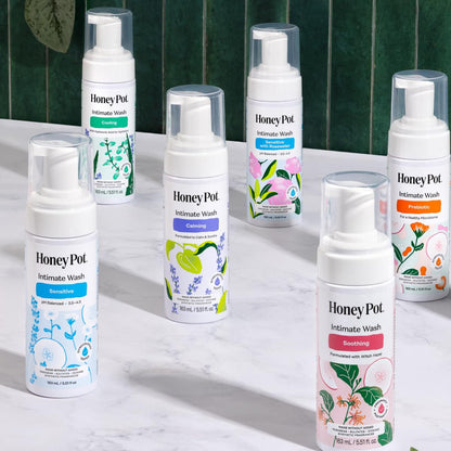 Honey Pot - Feminine Wash - Herbal Infused – Non Cooling - Sensitive Skin Types - PH Balanced Plant Based Hygiene Products - Calming - 5.51 Fluid Oz