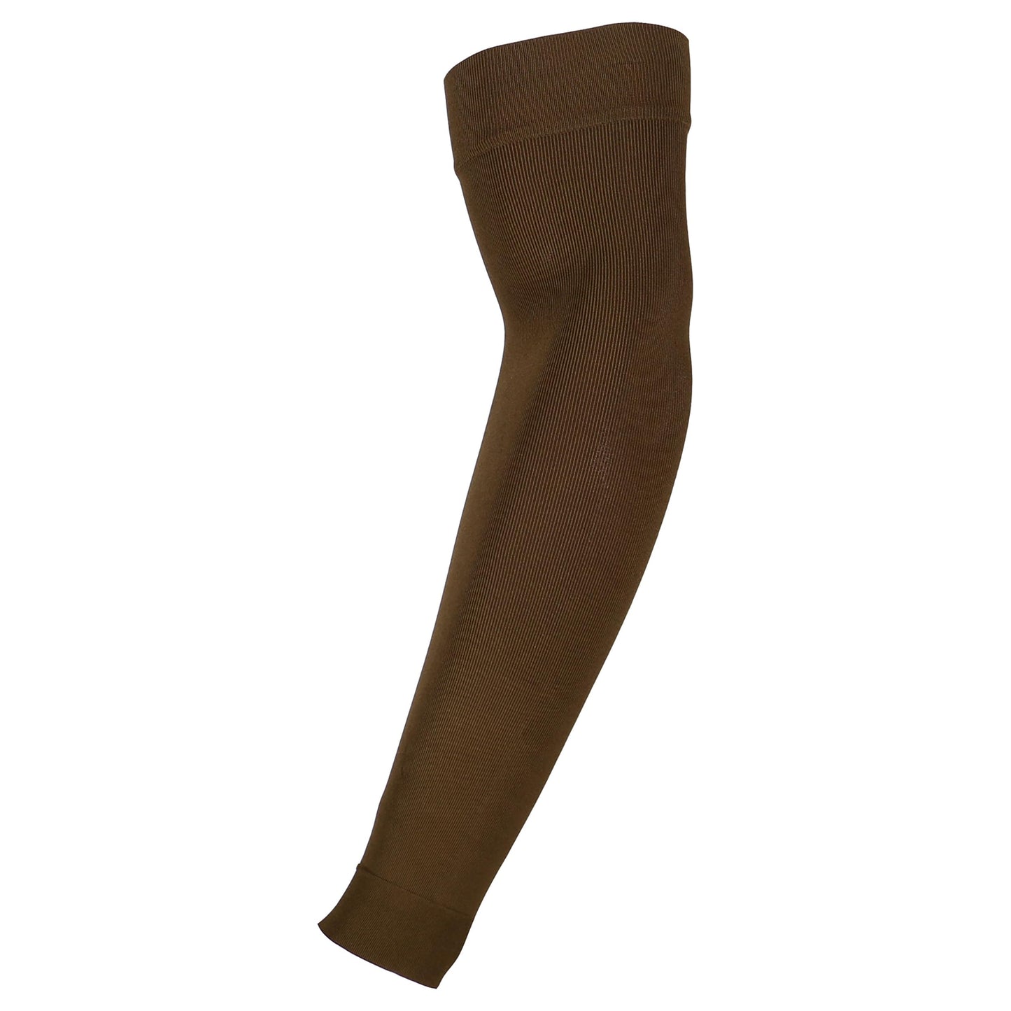 Truform Lymphedema Compression Arm Sleeve, 15-20 mmHg Post Mastectomy Support, Brown, Small