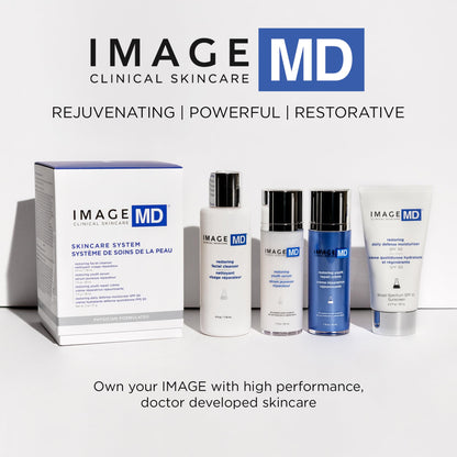 IMAGE Skincare MD Restoring Youth Face Serum, with Vitamin C and Hyaluronic Acid, 1 Fl Oz