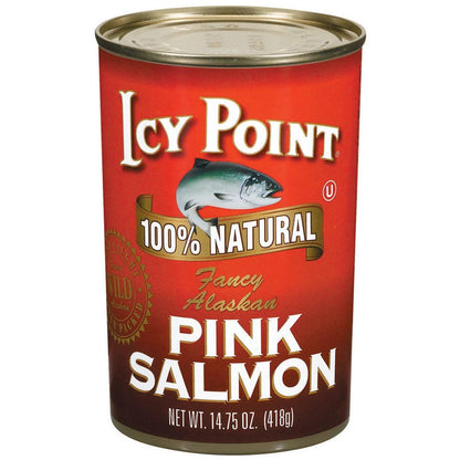 Icy Point Alaska Pink Salmon, 14.75-Ounce Cans (Pack of 8)