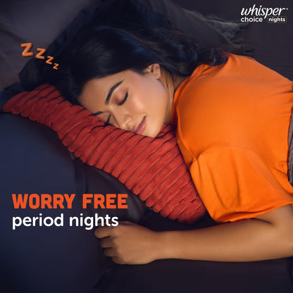 Whisper Ultra Overnight Sanitary Pad For Women With Wings - Xxl Plus, 16 Pads