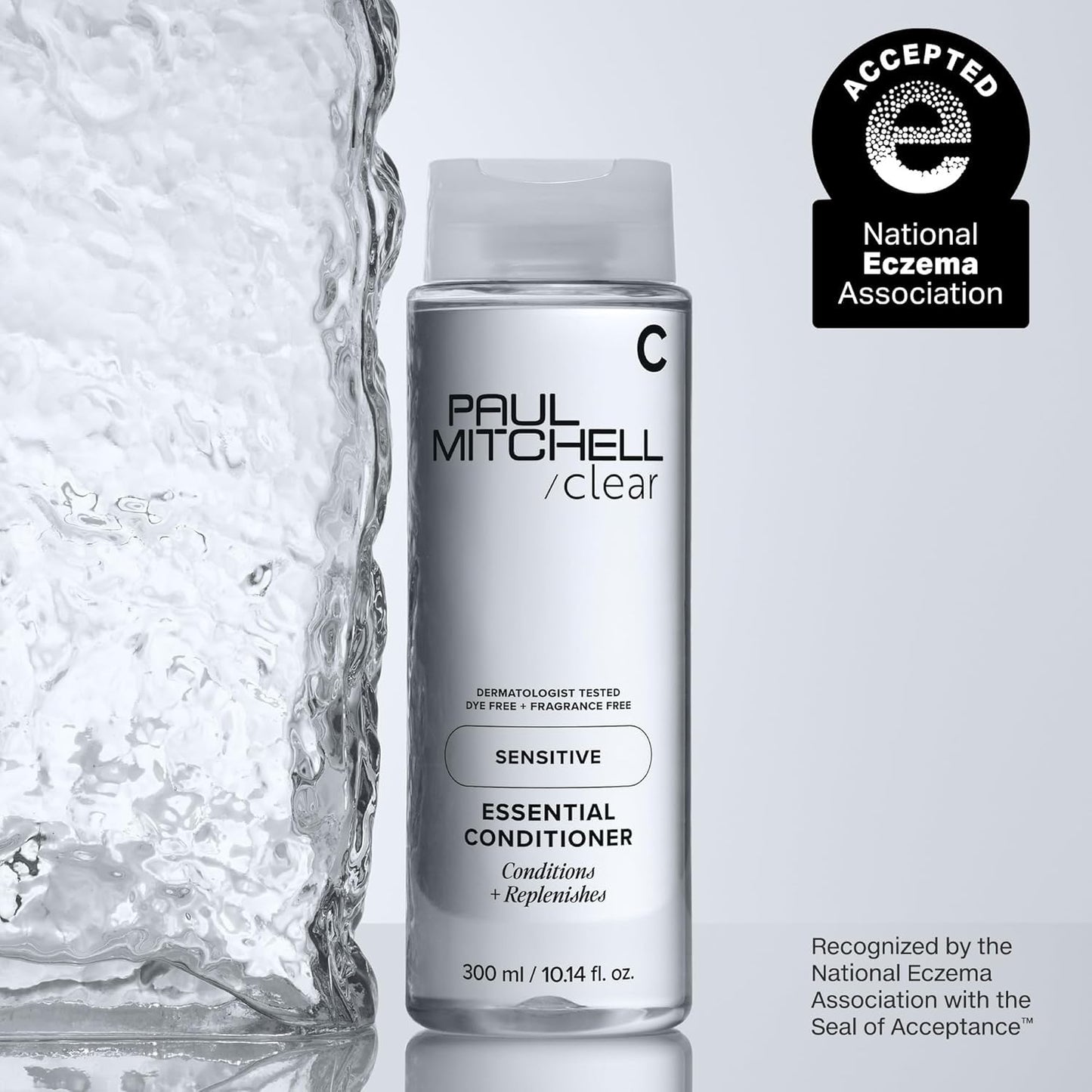 Paul Mitchell Clear Essential Conditioner, Fragrance Free, For Sensitive Scalp + Skin