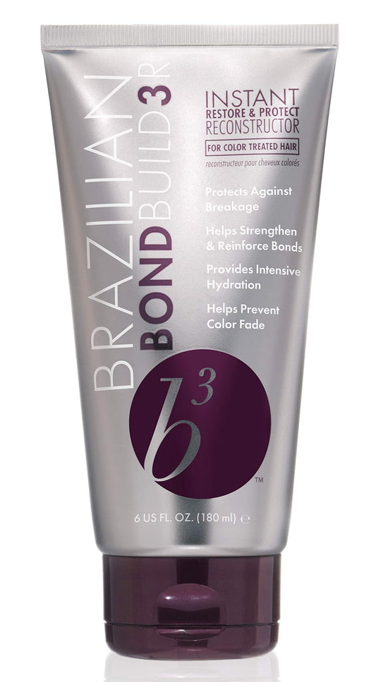 B3 Brazilian Bondbuilder Instant Restore & Protect Reconstructor, 6 Fl Oz (Pack of 1)