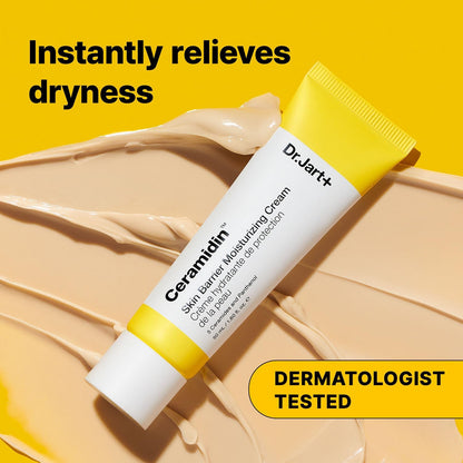 Dr.Jart+ Ceramidin Skin Barrier Korean Face Cream Moisturizer with Ceramides and Panthenol | Korean Skin Care