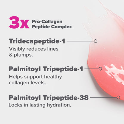 Paula's Choice Pro-Collagen Peptide Gloss Lip Balm, Hydrates & Smooths Lips, Sheer & Glossy Finish for Fuller Lips, Sheer Tint, Non-Sticky, Cruelty-Free