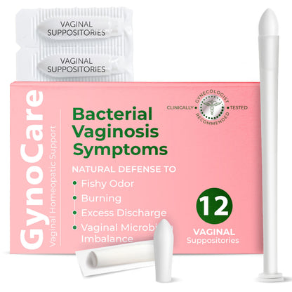 Terramed Just Think Comfort Daily BV and Feminine Care Bundle with Boric Acid Suppositories and Medicated Feminine Wash for Odor, Itching, Discharge and pH Balance