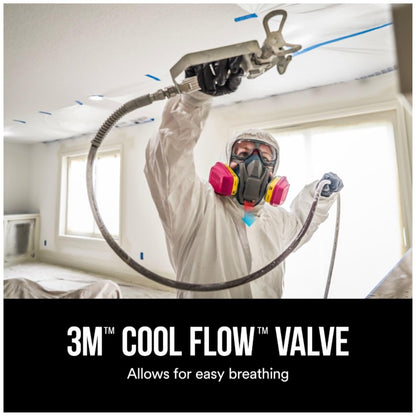 3M - 65023QLHA1-C Pro MultiPurpose Respirator with Quick Latch, Medium