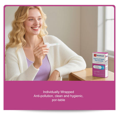 Vaginal pH Test Strips, conveniently Designed for Women's use. Get Results in just 10 Seconds. 18-Count Pack. Easily Monitor pH Balance at Home.
