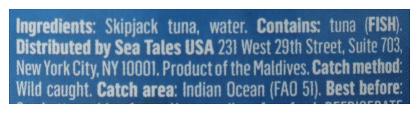 Sea Tales, Tuna Skipjack In Water NSA, 5 Ounce