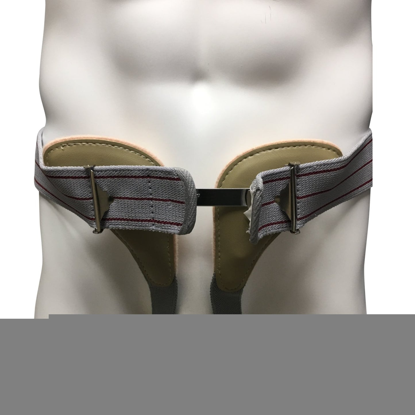 OTC Hernia Truss, Single or Double Herniation, Inguinal Scrotal Treatment, Medium