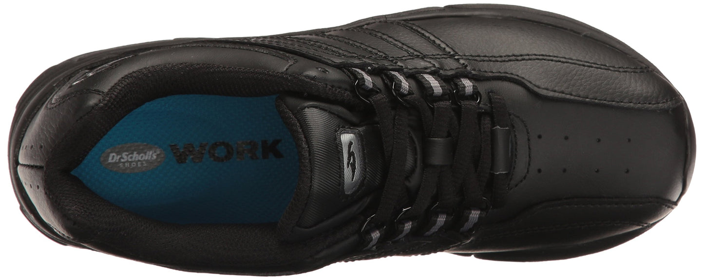 Dr. Scholl's Shoes Womens Kimberly II Leather Lace-Up Sneakers