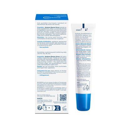Bioderma Atoderm Lip Balm - Moisturizing and Nourishing Lip Balm for Dry, Chapped Lips