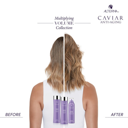 Alterna CAVIAR Anti-Aging Multiplying Volume Shampoo | For Fine, Limp or Thin Hair | Create Instant Volume and Thickness | Sulfate Free