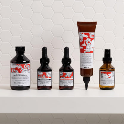 Davines Naturaltech ENERGIZING Shampoo Gentle Cleansing And Protection for Fragile Or Thinning Hair, Revitalize And Energize The Scalp