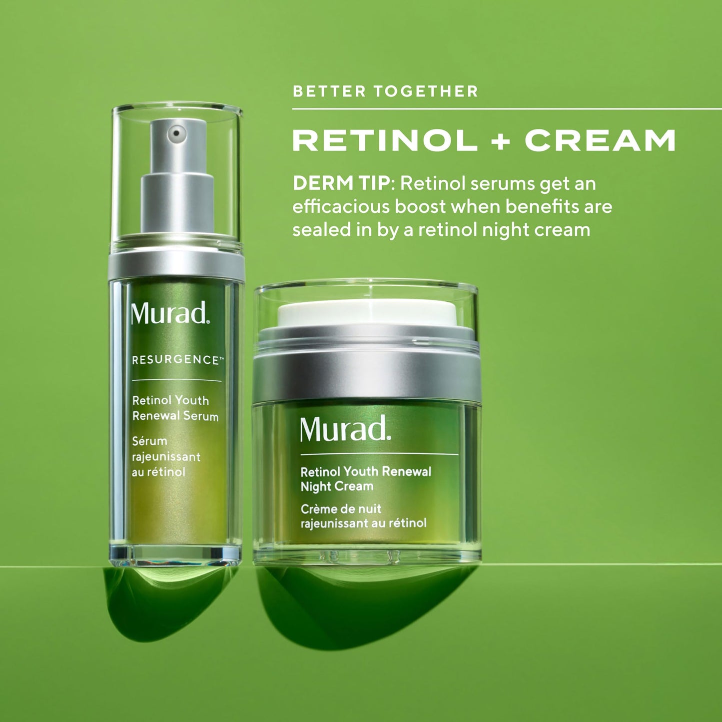 Murad Retinol Youth Renewal Serum - Fast-Acting Retinol Treatment with Swertia & Hyaluronic Acid for Visible Anti-Aging Results - Tri-active Technology Gently Reduces Wrinkles & Firms Skin