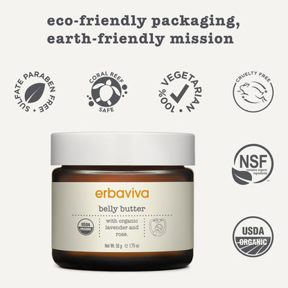 erbaviva Belly Butter, 1.75 oz