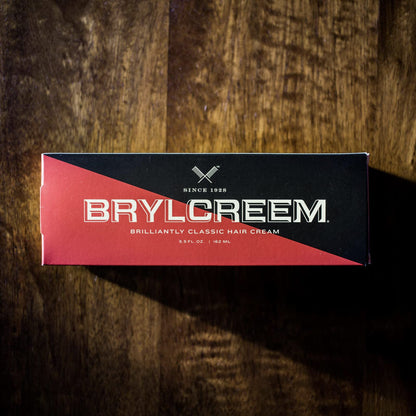 Brylcreem 3-in-1 Original High Shine Men's Hair Cream for Styling, Strengthening, and Conditioning, Alcohol-Free, 5.5 Ounce (Pack of 2)