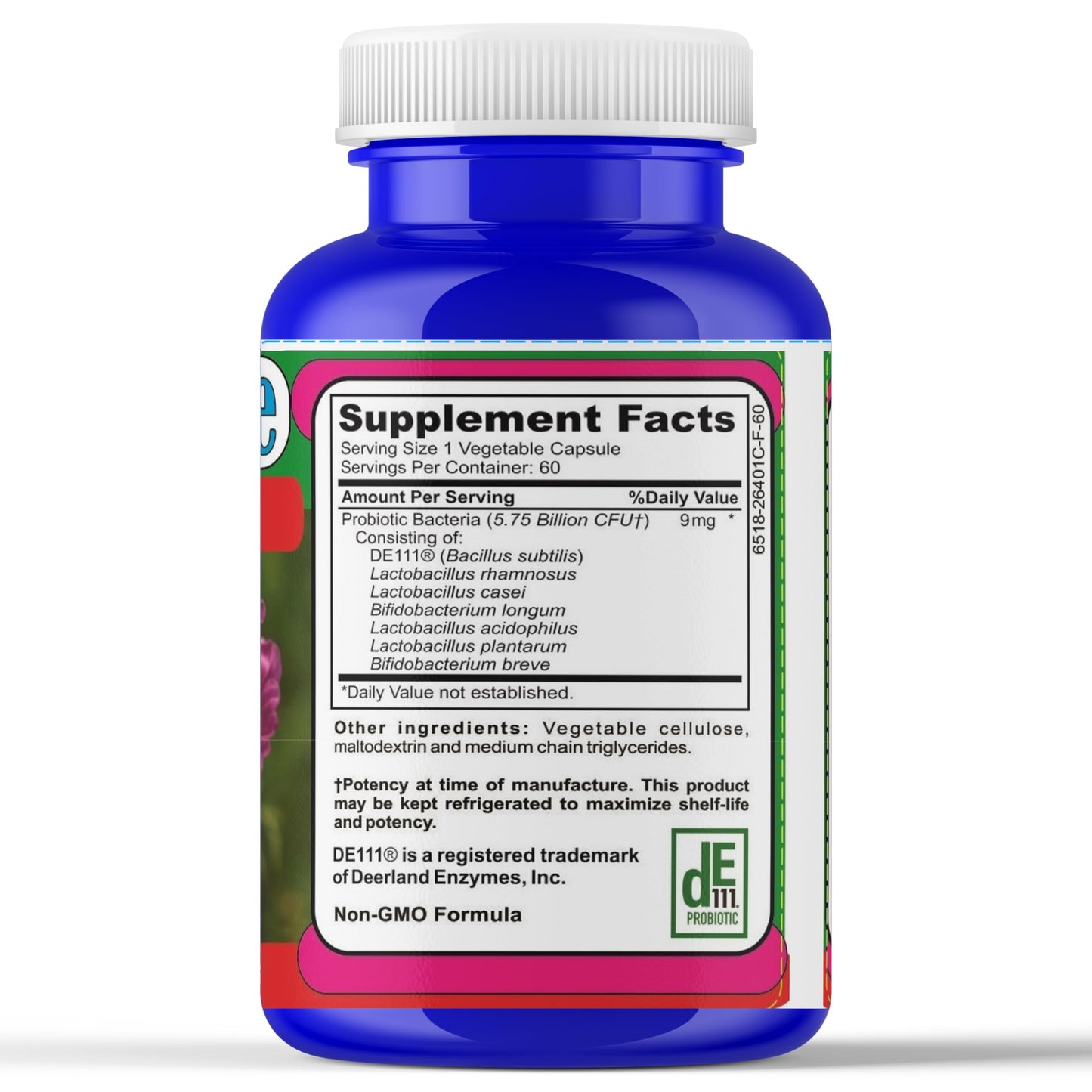 Celebrity LifeStyle Product Her Essense Probiotics for Women – Vaginal ph Balance, Digestive & Urinary Tract Balance – Daily Feminine Care Gut Health for Women Probiotic Supplement – 60 Capsules