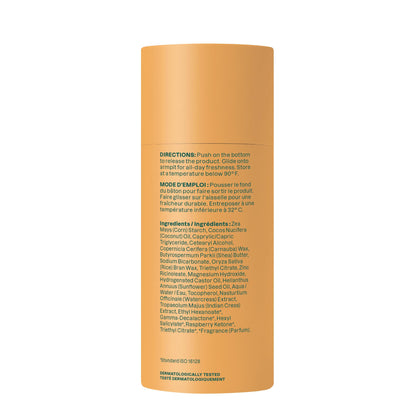 ATTITUDE Plastic-Free Natural Deodorant, Aluminum-Free, Baking Soda Formula, EWG Verified, Vegan, Long-Lasting Odor Protection, 2.64 Oz