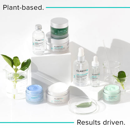 ClarityRx Brighten It 10% Lactic Acid Solution, Natural Plant-Based Exfoliating Face Treatment for Dark Spots, Discoloration & Uneven Skin (2 fl oz)