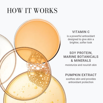 Meaningful Beauty Glowing Serum, Daily Skin Care for Women, Lightweight Hydrating Face Serum, Anti-Aging Formula with Melon Leaf Stem Cell Technology & Vitamin C, Travel Ready, 0.5 Oz