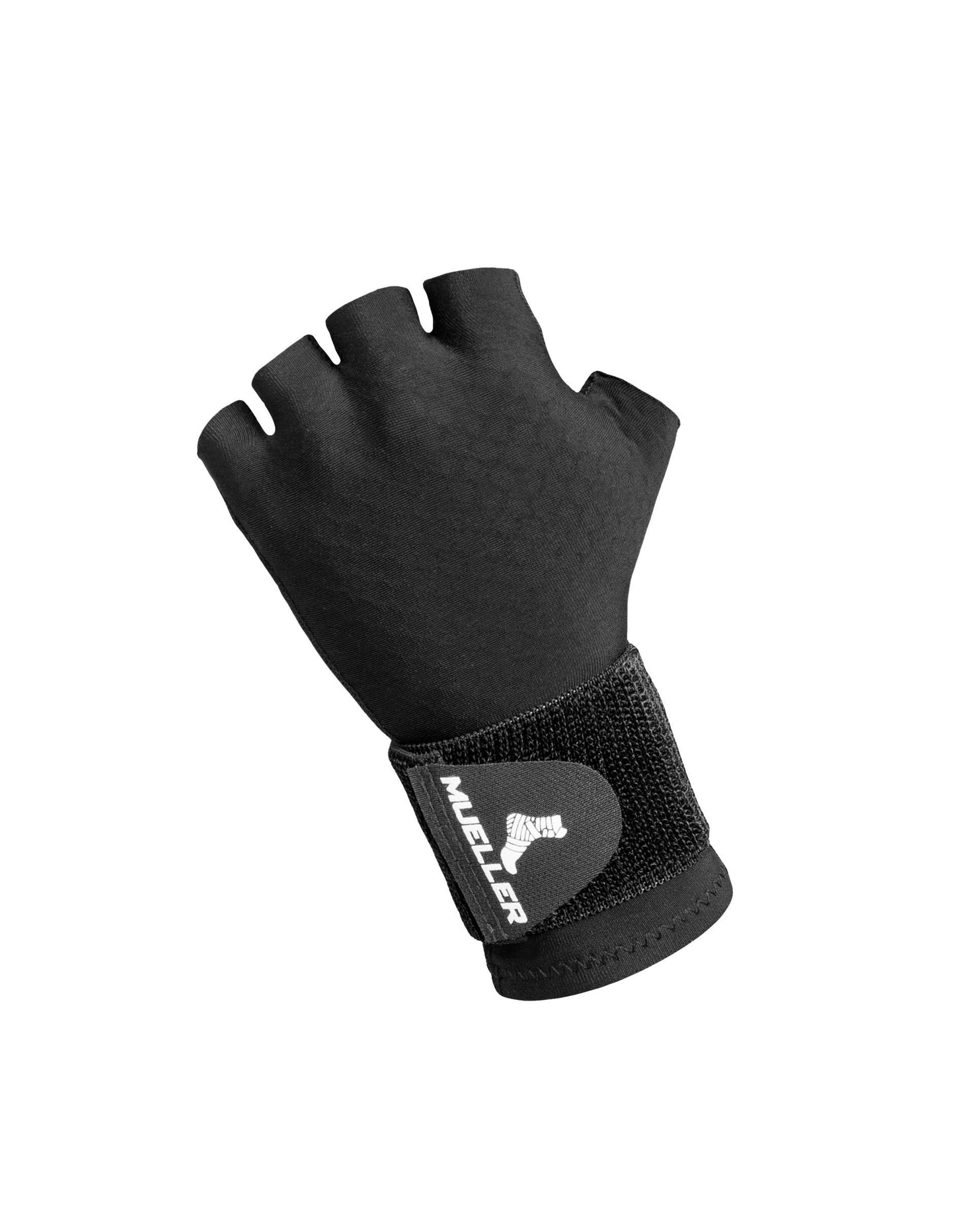 Mueller Sports Medicine Reversible Compression Glove for Men and Women, Hand & Wrist Pain Relief Support, Ideal for Carpal Tunnel, Arthritis, Fits Right or Left, Black