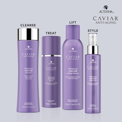 Alterna CAVIAR Anti-Aging Multiplying Volume Masque 5 Fl Oz | Lightweight Hydrating Hair Volumizer Mask for Fine, Thin, Limp or Flat Hair | Adds Shine & Body | Strengthens, Detangles & Boosts Fullness