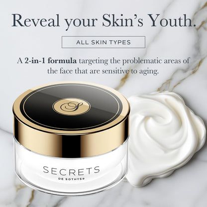 SOTHYS La Crème Eye & Lip Cream | Anti-Aging Moisturizer for Wrinkles