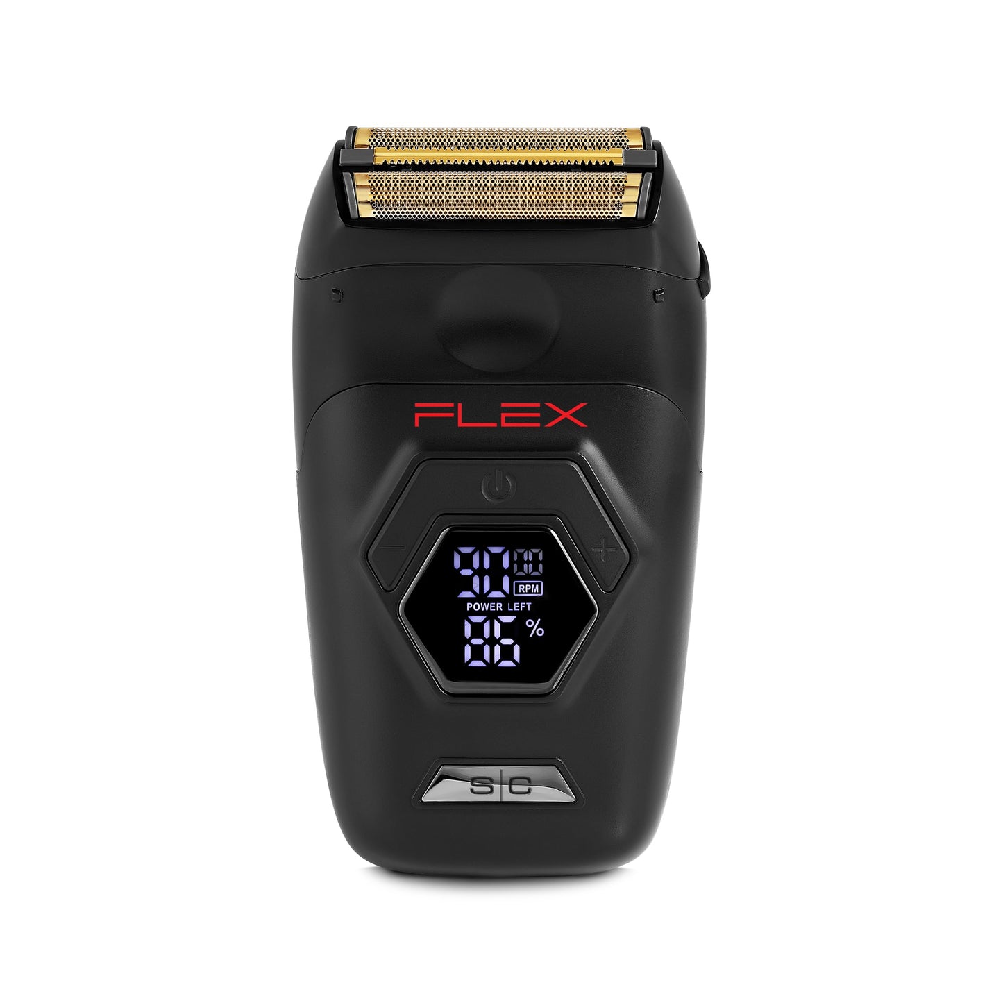 StyleCraft Flex Foil Shaver Professional Super-Torque Motor, Digital LCD Display with Micro-Trimmer Blade