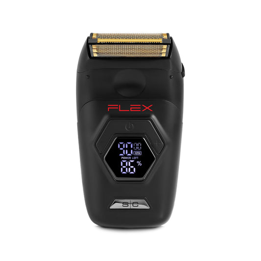 StyleCraft Flex Foil Shaver Professional Super-Torque Motor, Digital LCD Display with Micro-Trimmer Blade