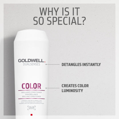 Goldwell Dualsenses Color Brilliance Conditioner, 10.1 Fl Oz (Pack of 1)