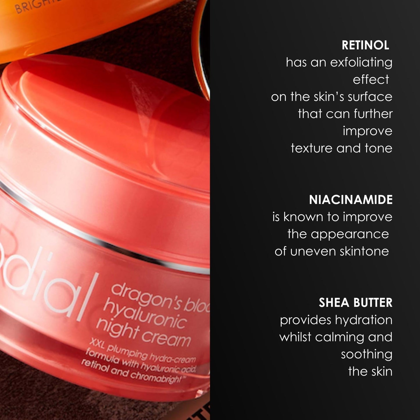 Rodial Dragon's Blood Hyaluronic Night Cream, 1.7 Fl Oz