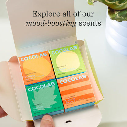Cocofloss Woven Dental Floss, Dentist-Designed Oral Care, Mint, Waxed, Expanding, Vegan, Kid-Friendly String Floss with Coconut Oil, 1 Spool (33 yd)