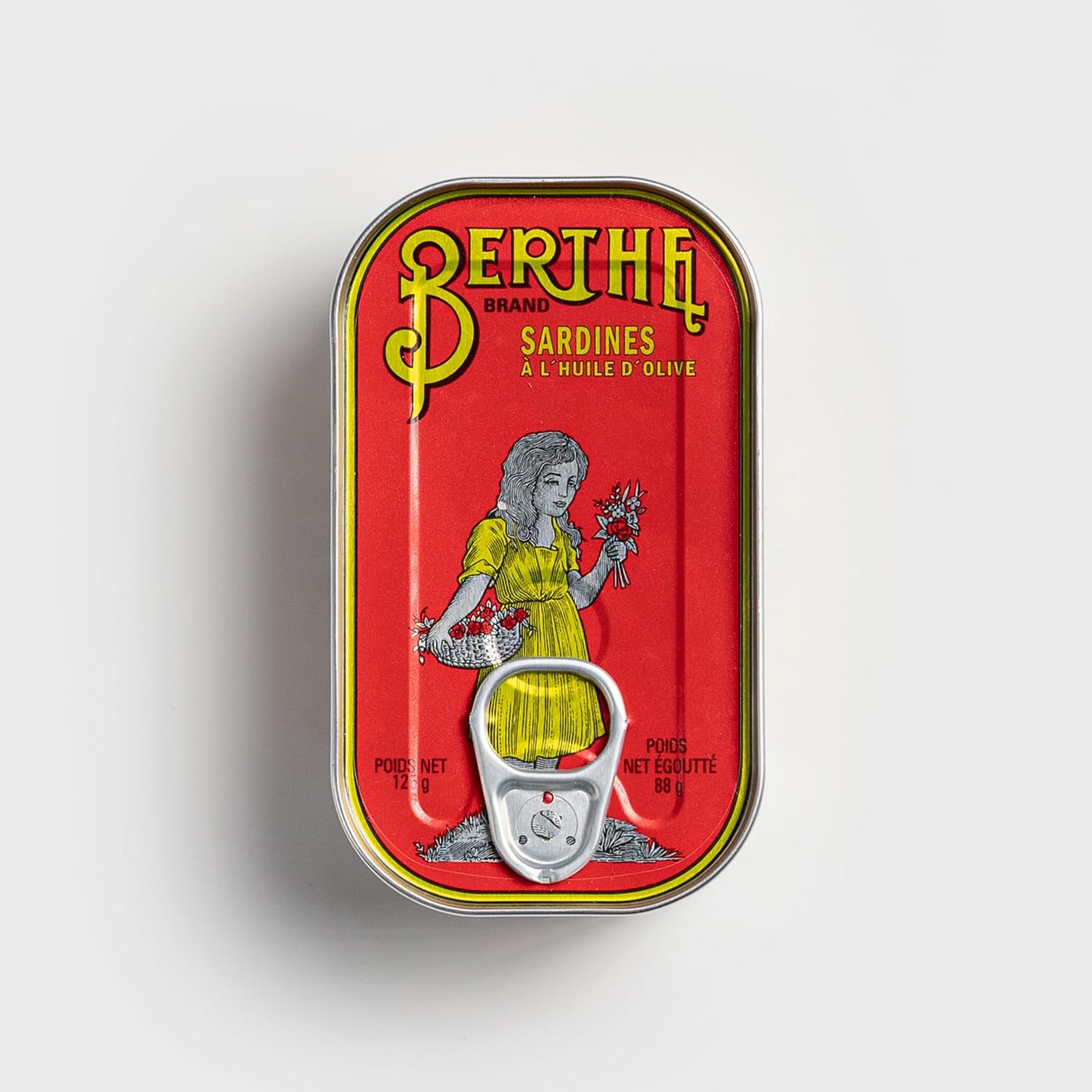 Wild Caught Sardines in Olive Oil from Portugal - 4.4 oz / 125 g (Pack of 1) - 19g Protein per Serving - Great for Snack, Pasta & Seafood Recipes