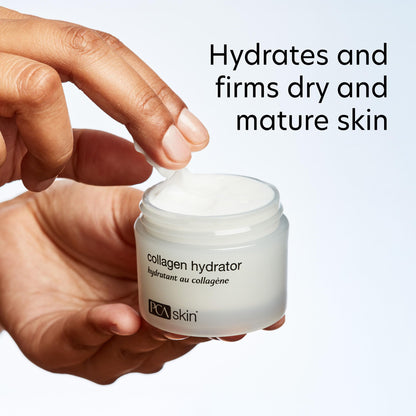 PCA SKIN Hydrating Collagen Cream for Face, Collagen Hydrator Night Cream, Hydrates and Firms Dry Mature Skin, Made with Shea Butter, Olive Fruit Oil, and Sweet Almond Fruit Extract