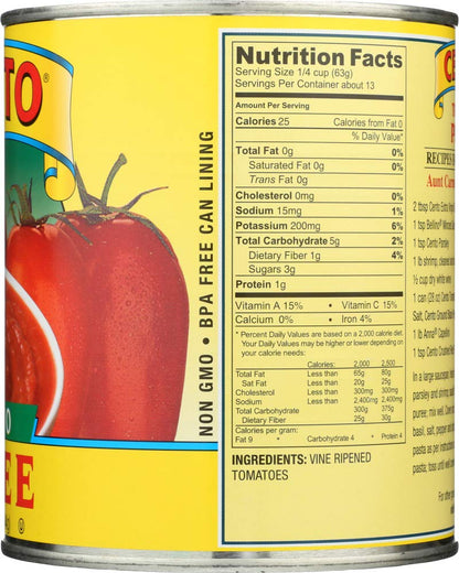 Cento Tomatoes Puree 28.0 OZ (Pack of 3)