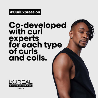 L'Oréal Professionnel Paris Curl Expression Mask - Moisturizes and Pre-Detangles For Curly and Coily Hair Types, Adds Shine, Paraben-Free
