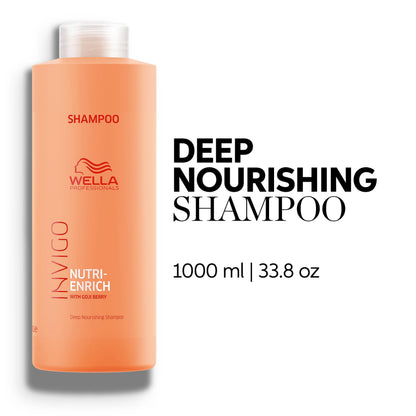Wella Professionals Invigo Nutri-Enrich Shampoo Deep Nourishing For Dry & Damaged Hair oz