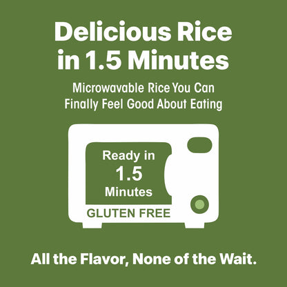 Eat Regal Cilantro & Lime Rice Ready to Eat in 1.5 Minutes Microwave Pouch, 7 Clean Non-GMO Ingredients, 6.6g Protein, No Clump & No Kneading, 8.8 oz – Shelf Stable Side Dish, 8.8oz Pack of 6