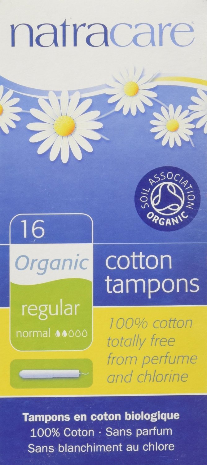 Natracare Tampons Reg With Applictr 16 ct (Multi-Pack of 12 boxes, 192 Total)