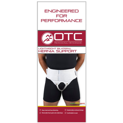 OTC Hernia Support, Single or Double Herniation, Inguinal Scrotal Treatment, X-Large
