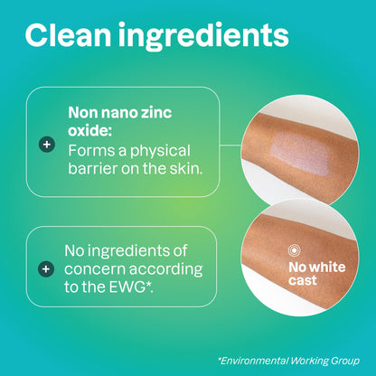ATTITUDE Mineral Face Sunscreen Stick with Zinc Oxide, SPF 30, EWG Verified, Plastic-Free, Broad Spectrum UVA/UVB Protection, Dermatologically Tested, Vegan, Unscented, 0.7 Ounce