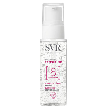SVR Sensifine Aqua Gel Face Moisturizer with Glycerin, Aloe Vera & Panthenol. Instantly Soothe & Intensely Moisturize Normal to Combination, Sensitive Skin. Fragrance Free, 1.3 Fl.oz.