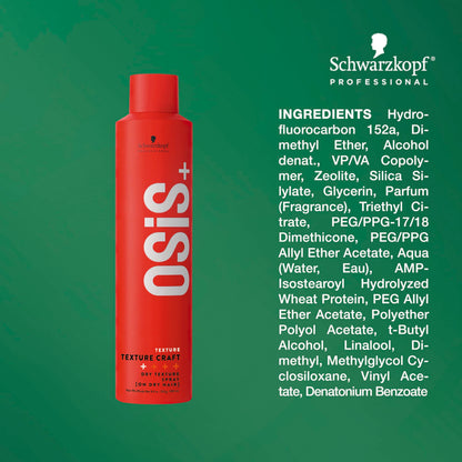 OSiS+ Texture Craft - Volumizing Dry Texture Spray with Natural Feel & Root Lift