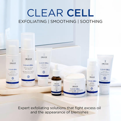 IMAGE Skincare, CLEAR CELL Clarifying Repair Crème, Face Night Cream Gel Moisturizer for Oily Prone Skin