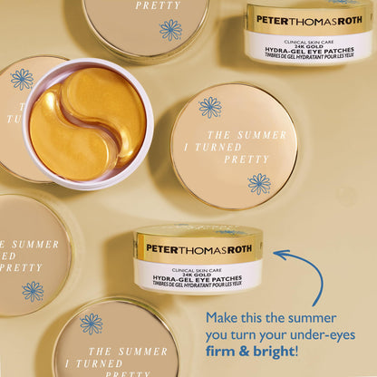 Peter Thomas Roth | The Summer I Turned Pretty x Peter Thomas Roth Travel-Size 24K Gold Hydra-Gel Eye Patches