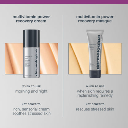 Dermalogica Multivitamin Power Recovery Masque, Anti-Aging Face Mask with Vitamin C & Lactic Acid - Restore and Repair Damaged, Aging Skin, 2.5 fl oz