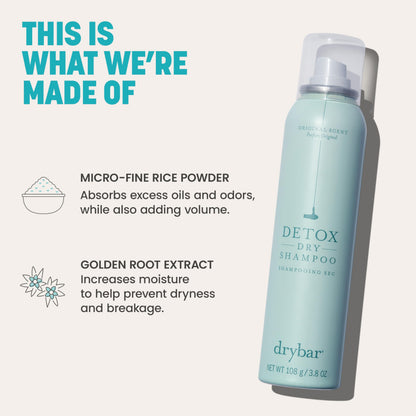 The Clean Sweep Detox Duo Kit - Holiday Gift Set, Dry Shampoo Twin Pack - Coconut Colada and Original Scent - Two 3.8 oz cans